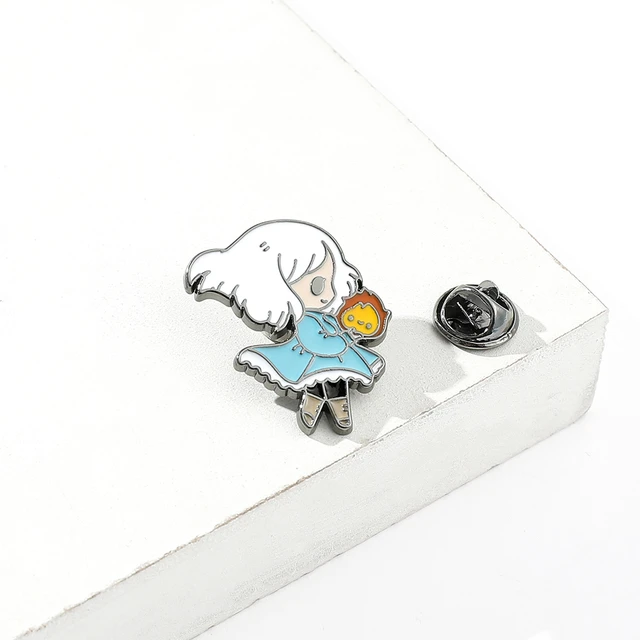 Howl's Moving Castle - Howl & deals Sophie Enamel Pin