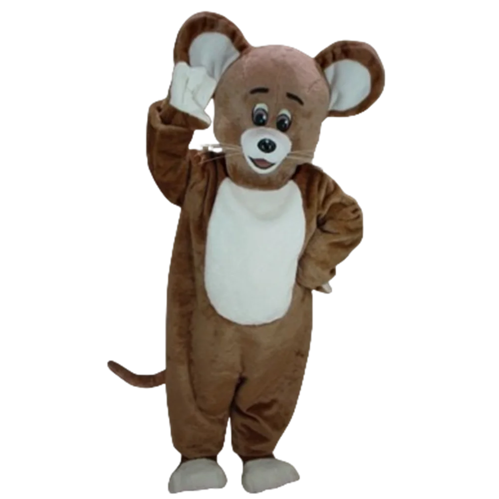 Brown Mouse Mascot Costume Adult Size Cartoon Character Animal Carnival Party Cosply Mascotte Mascota Fit Suit Kit SW1030