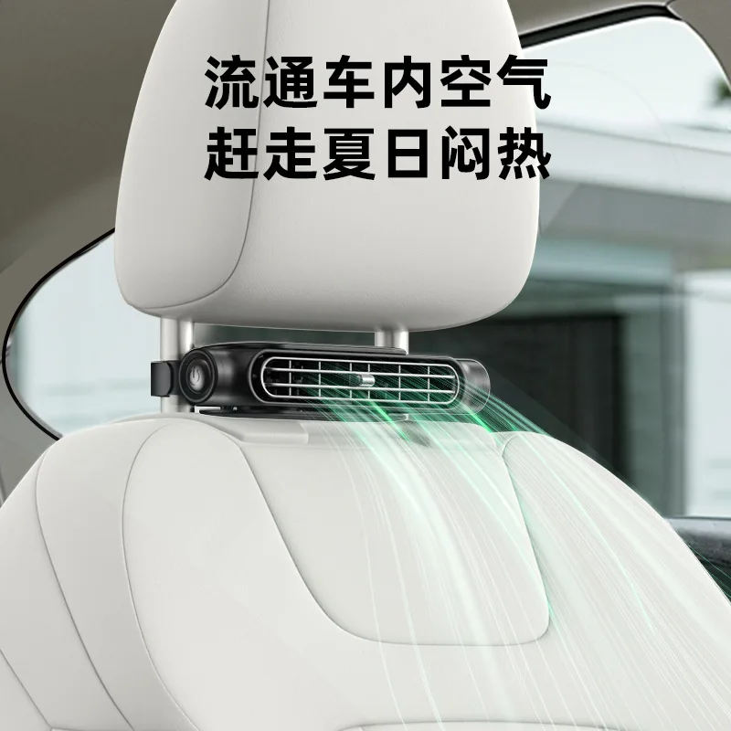 Auto-Ventilatorsitz, kleiner Ventilator, Luftzirkulation im Auto