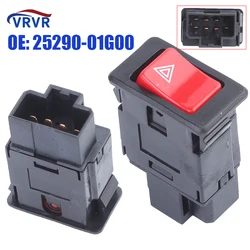 VRVR 25290-01G00 2529001G00 7 Pins Warning Emergency Hazard Switch For Nissan