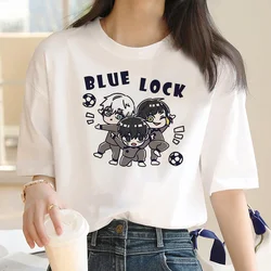 Blue Lock t-shirts women anime Tee girl Japanese anime graphic clothes