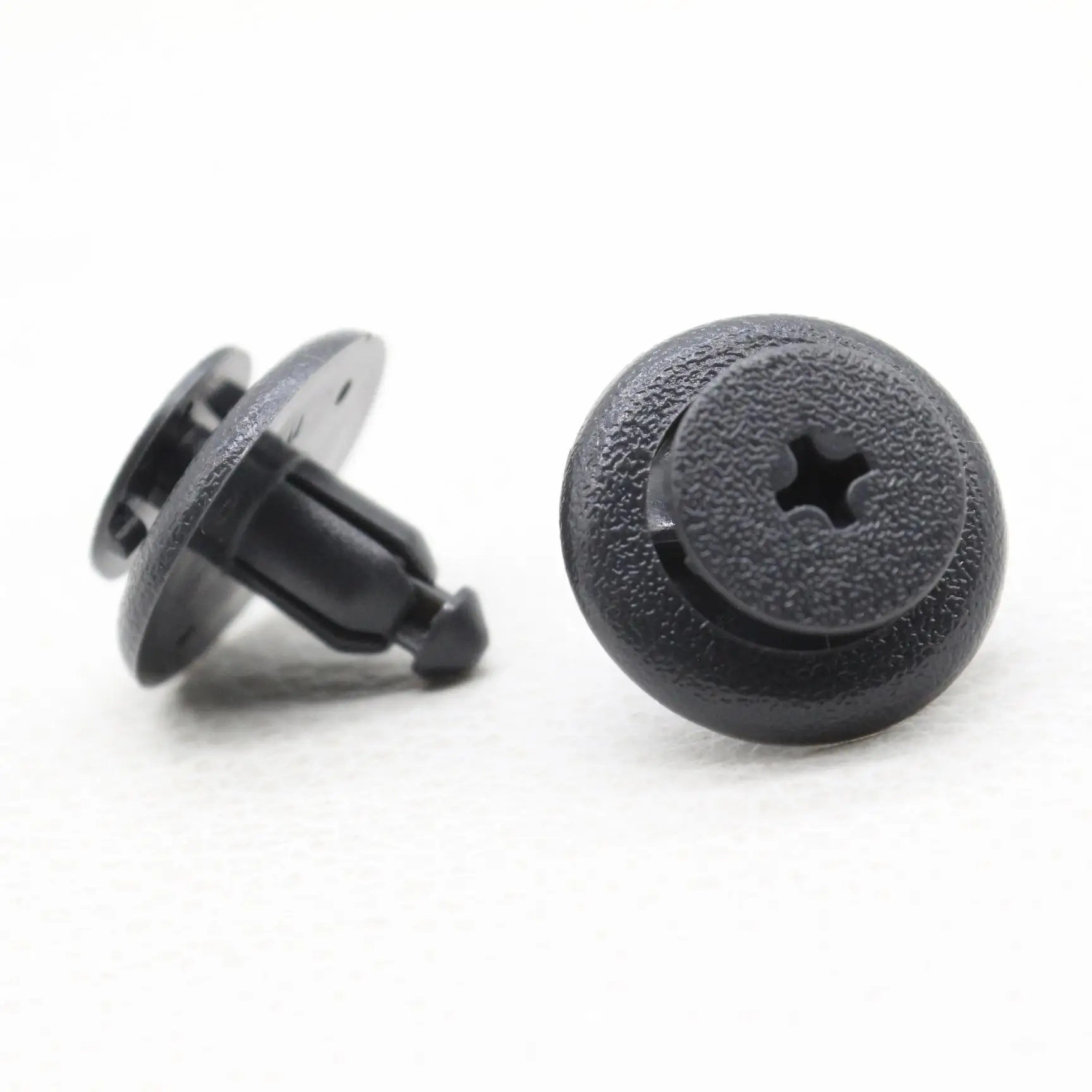 20 Pcs Push-Type Black Door Trim Panel Retainer Clips for Toyota RAV4 1997-On Fasteners 90467-07121-B2 Nylon Replacement Parts