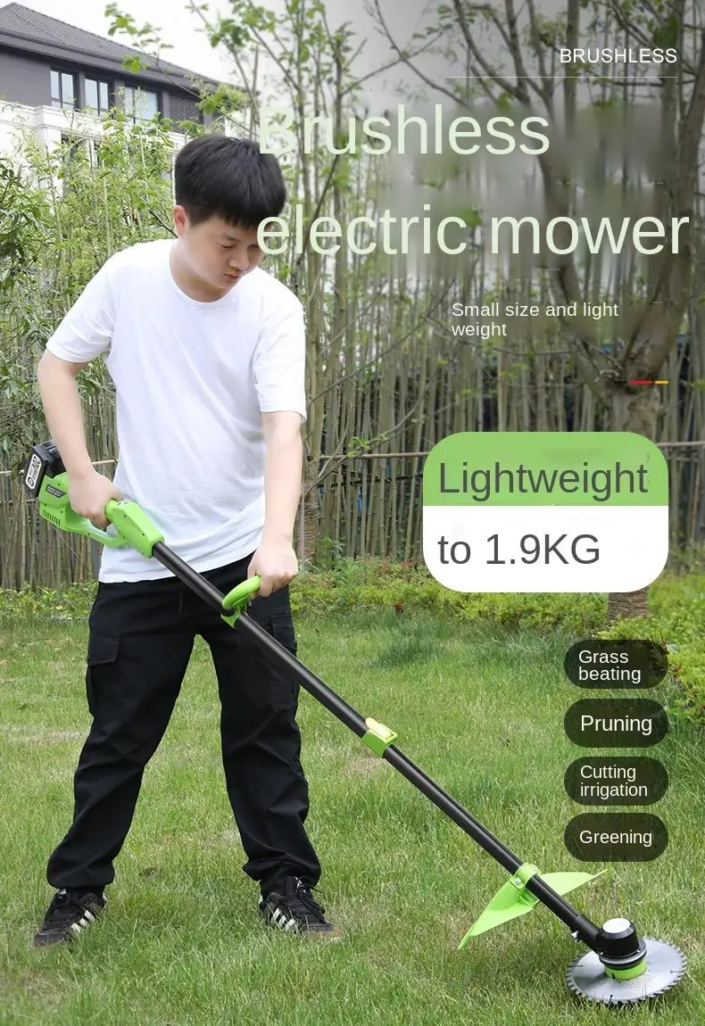 Mower Electric Farmer Tools Bush Cutter Brush Mower Electric Lawn Mower Self Propelled