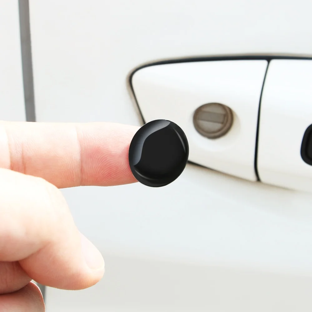 

4 шт. защитные наклейки для украшения замочной скважины двери автомобиля для Ssangyong Korando Actyon