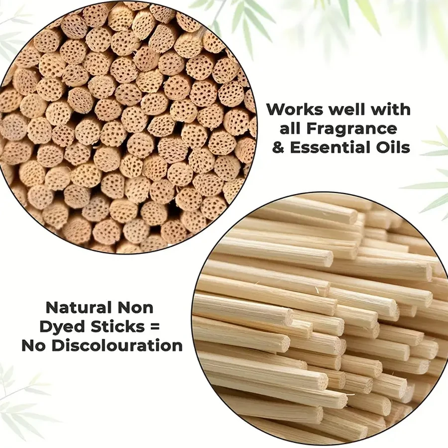 10/50pcs natural reed and ratt - Home Fragrance London recension och pris