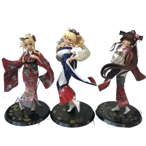 

Kantaikorekushon -Kancolle-Warship Girls Fleet Warspite Iowa Yamato Kimono Figure Model Gift