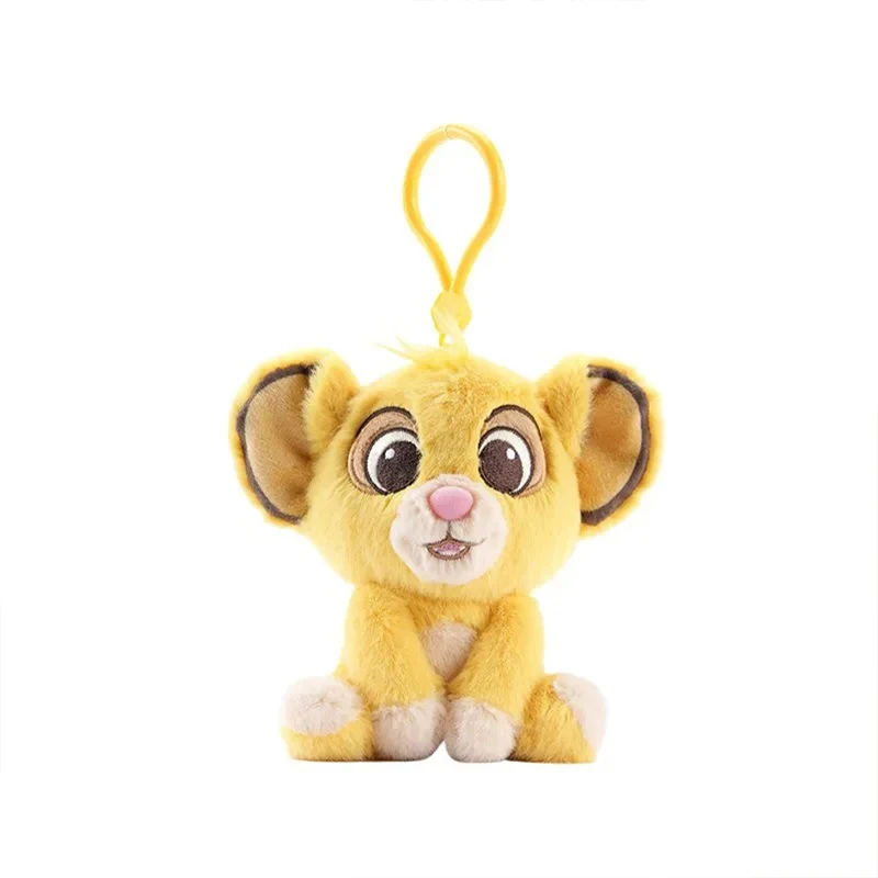 11 cm roi Lion Simba mignon bébé Lion jouets en peluche petit pendentif en peluche poupée sac à dos pendentif enfants en peluche jouet cadeau d'anniversaire