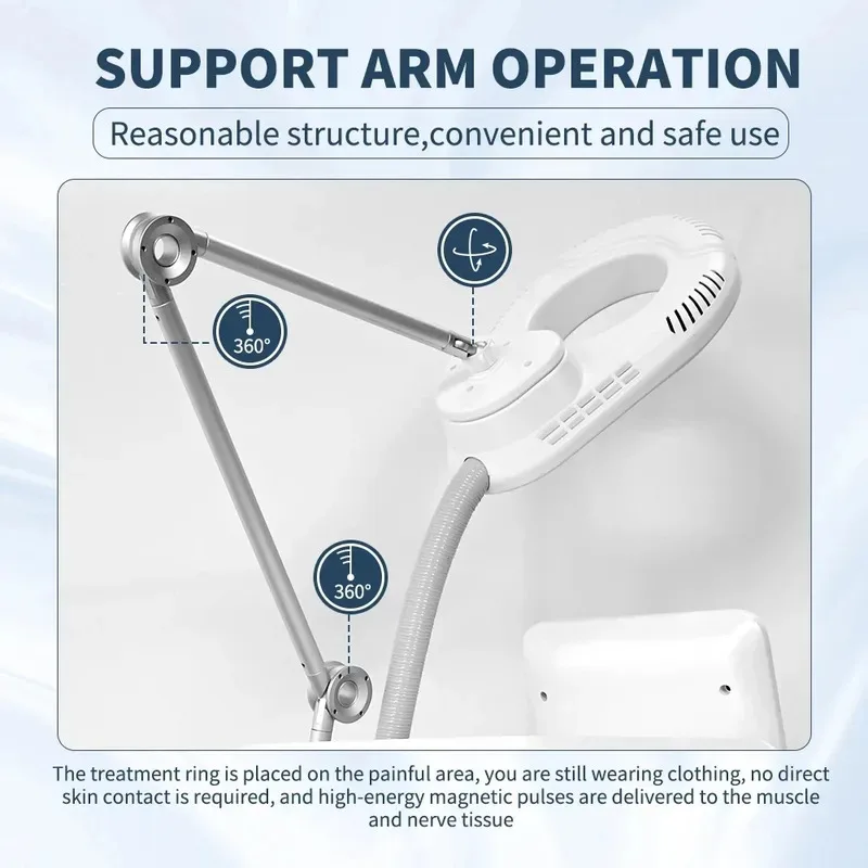 

2025 Профессиональный аппарат магнитотерапии Emtt, магнитотрансдукция PEMF, обезболивание, лечение спортивных травм, инструменты магнитотерапии