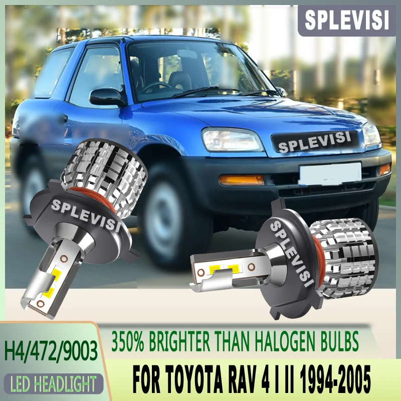 

350% Brighter Warranty LED Car Headlight Bulbs For TOYOTA RAV 4 I II 1994 1995 1996 1997 1998 1999 2000 2001 2002 2003 2004 2005
