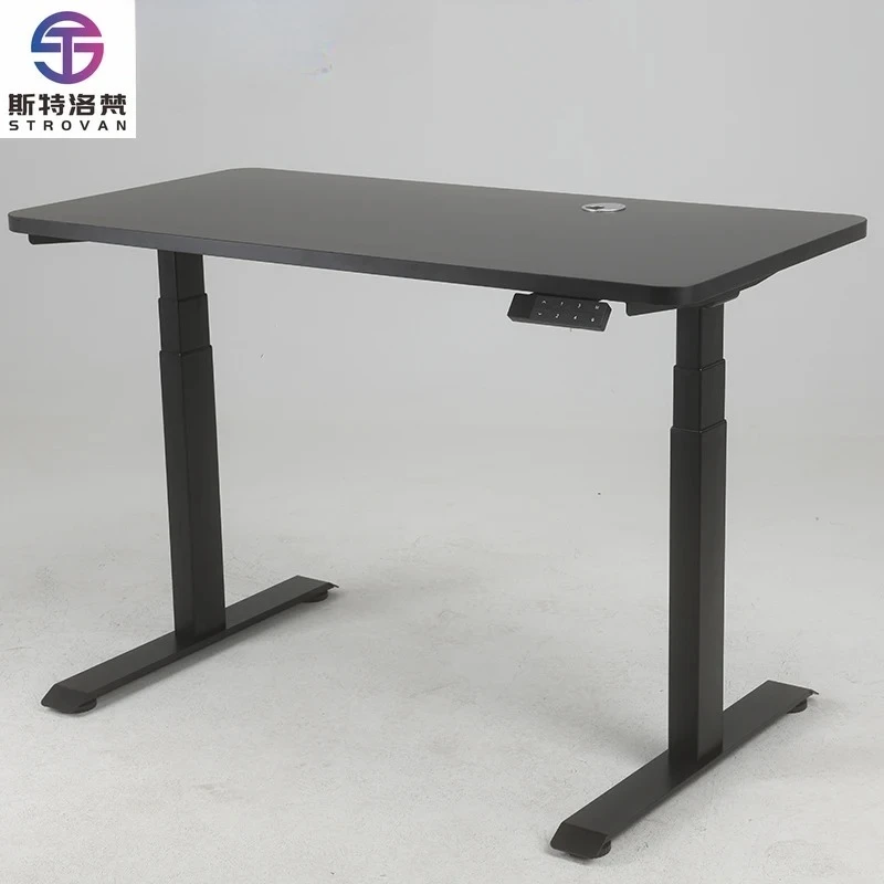 Standing Sit-Stand Desk Frame Good Design Dual Motor Height Adjustable Desk Ergonomic Electronic Office Desk