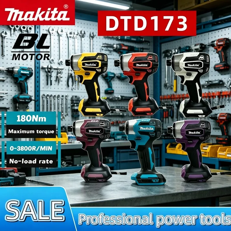 makita-dtd173-avvitatore-a-impulsi-ricaricabile-senza-fili-brushless-180-nm-trapano-elettrico-con-modalita-t-per-legno-e-bulloni-utensili-elettrici-compatibili-con-batterie-makita