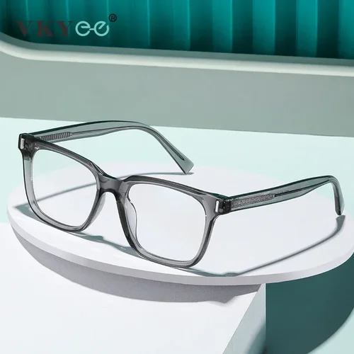 Imagen 2 del producto VICKY, gafas de lectura antiluz azul para hombre, diseño de marca, gafas graduadas para miopía, gafas ópticas simples para hombre, montura