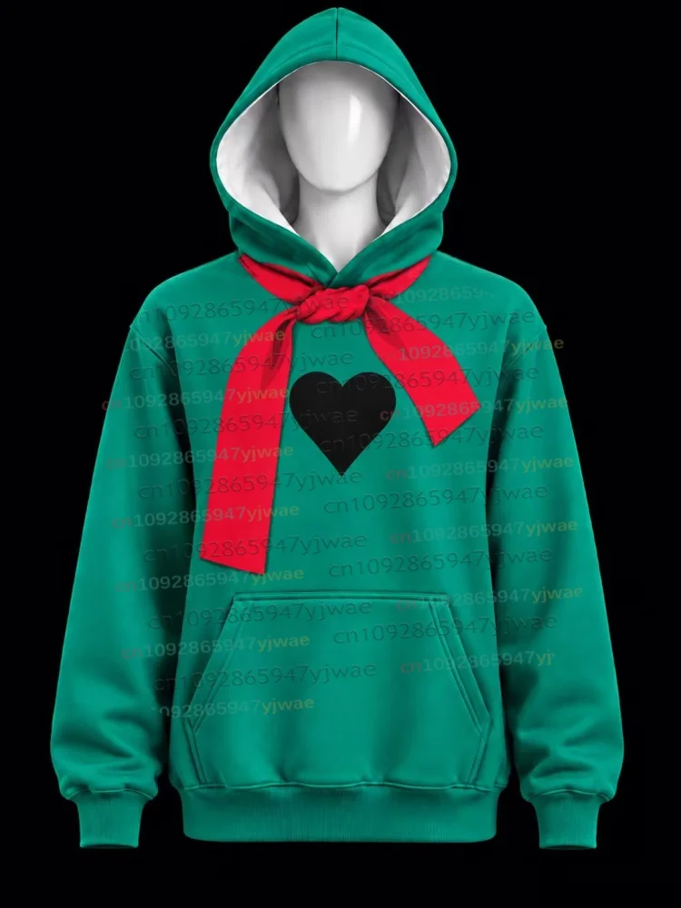 Deltarune Undertale Kris Halloween Cosplay Hoodie Long Sleeve Autumn Winter Fashion Sweatshirt Men Women Kids Pullovers Hooded