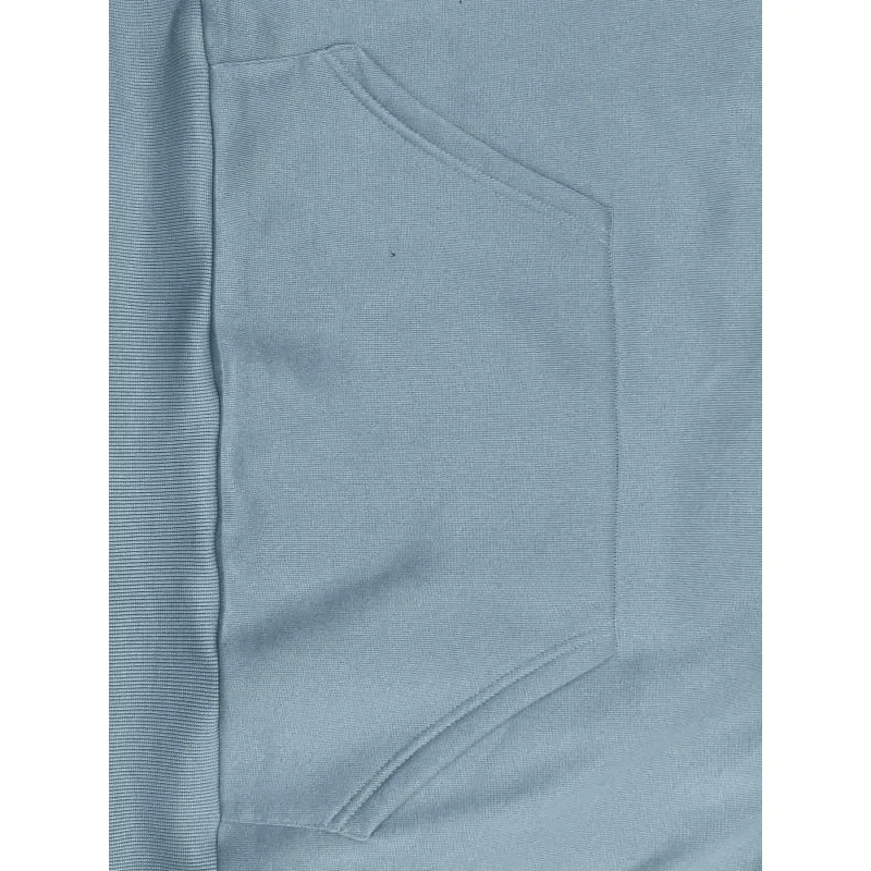 Jersey de manga larga con estampado de Color sólido informal para mujer con capucha Retro de moda de talla grande