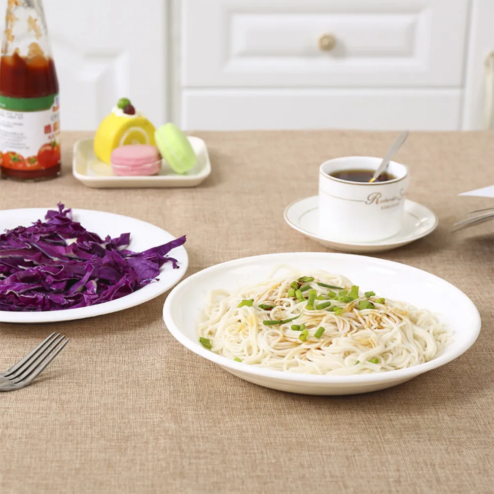 

5Pcs Microwave Oven Plates Heat-Resistant Reusable Non-Deformation Steamed Fish Dumpling Heating Tray for Household Kitchen