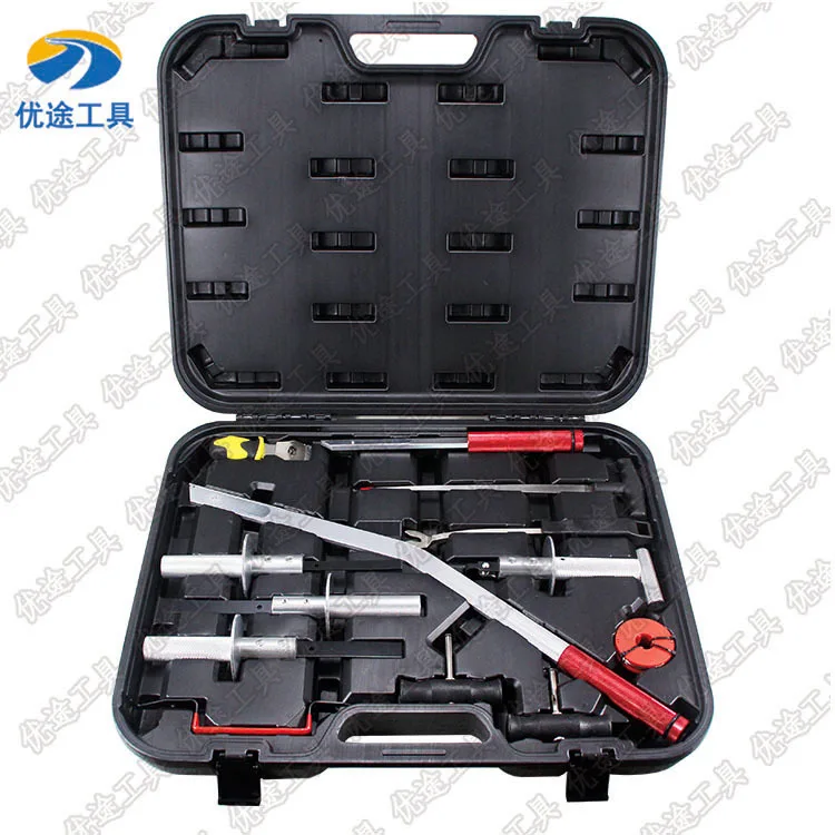 14 Pieces of Windshield Disassembly Tool Set, Steel Wire Puller Special Automotive Maintenance Tool