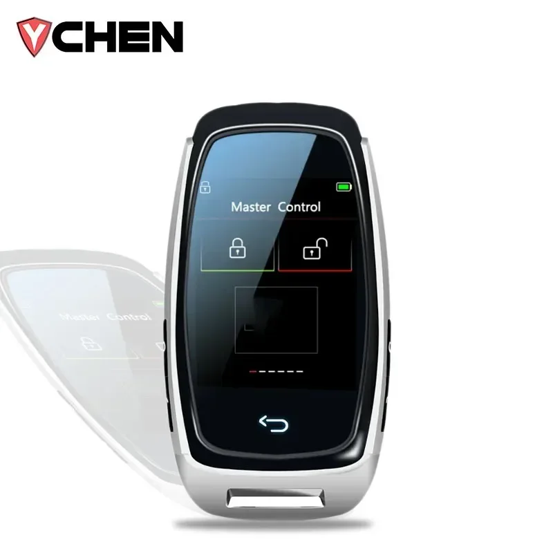 CF920 Modified Universal Car LCD Smart Remote Control Key For All Keyless Start LCD Screen Intelligent Car Key Fob Display Case