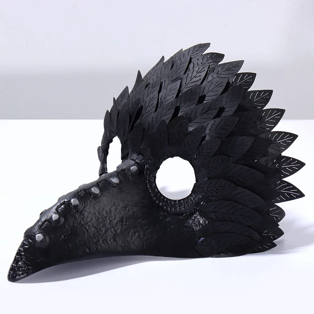 

Bird Beak Eagle Mask Cosplay Plague Doctor Thicken Plastic Animal Owl Masks Halloween Carnival Dress Up Purim Party Costume Prop