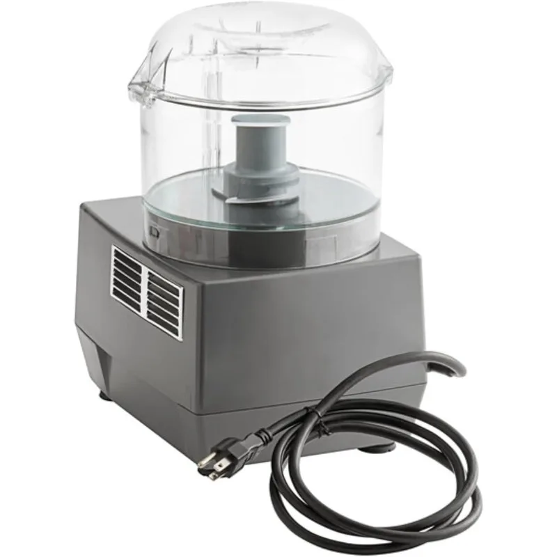 R101B CLR Combination Food Processor, 2.5 Quart Clear Batch Bowl, Polycarbonate, Clear, 120v