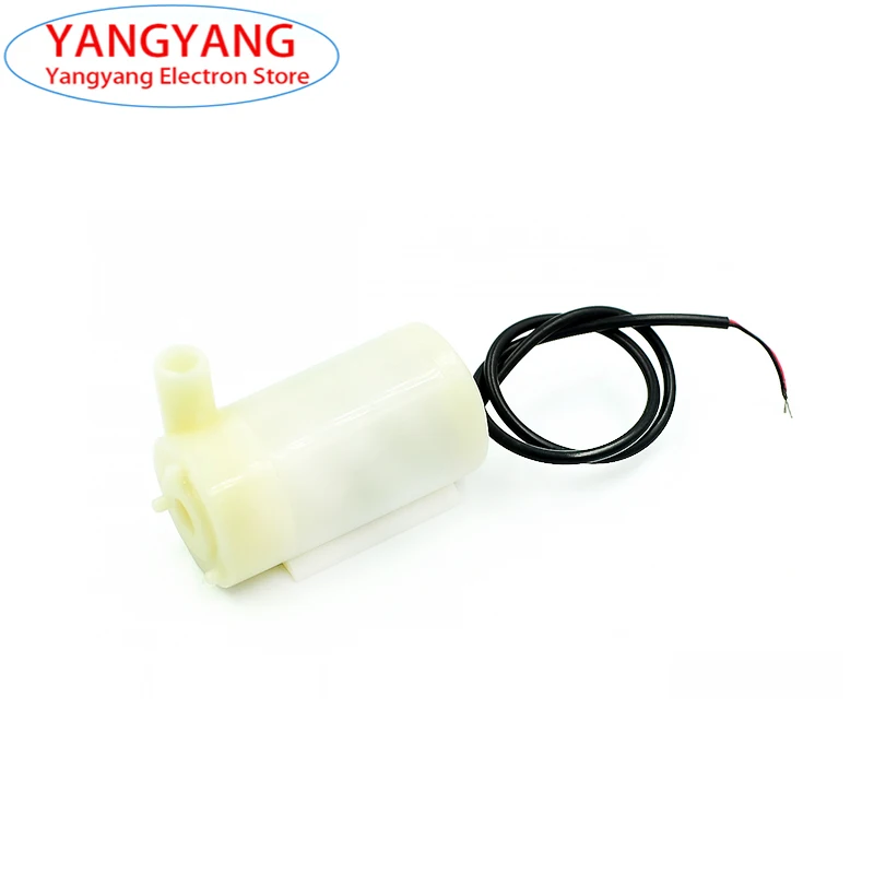 New DC 3V Mini Micro Water Pump Horizontal Small Submersible Pump DC 3W Fountain Vertical Small Water Pump 4.5V 5V 6V Amphibious