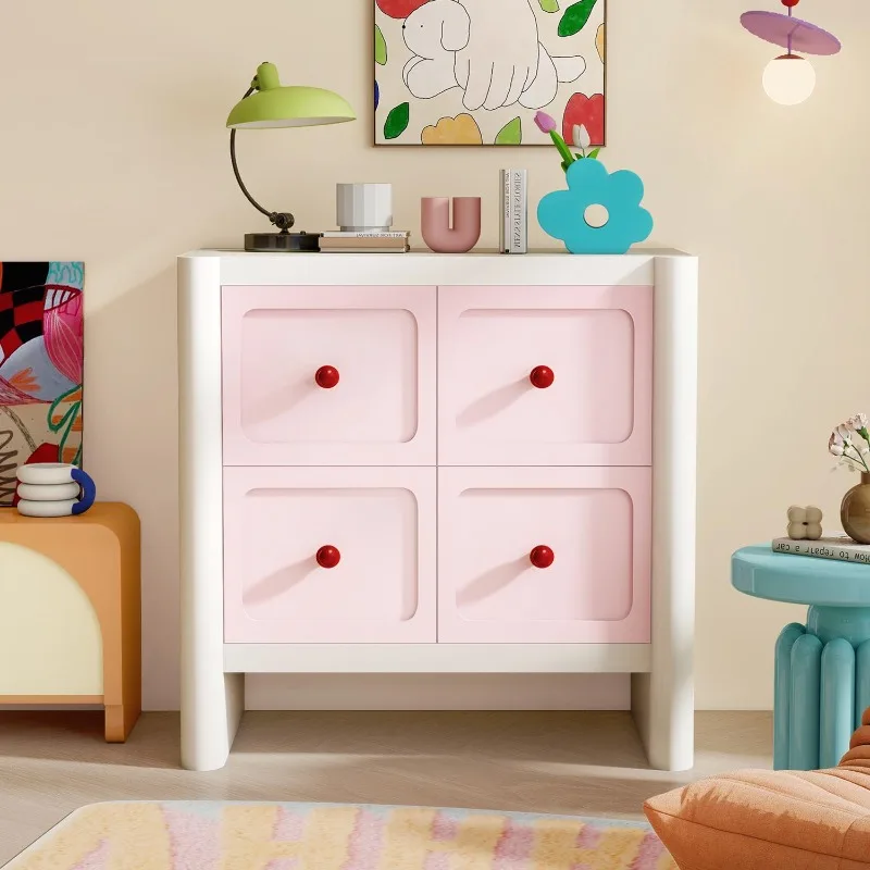 خزائن فرنسية متباينة ممتازة لغرفة المعيشة، خزانة جانبية لغرفة النوم، درج تخزين، خزانة مطلية #2