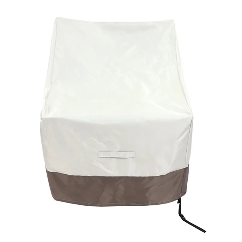 N96R 3 عبوات من غطاء كرسي Adirondack مقاس 31 × 33 × 36 بوصة غطاء كرسي فناء خارجي عالي التحمل 420D، مقاوم للماء في الهواء الطلق #2