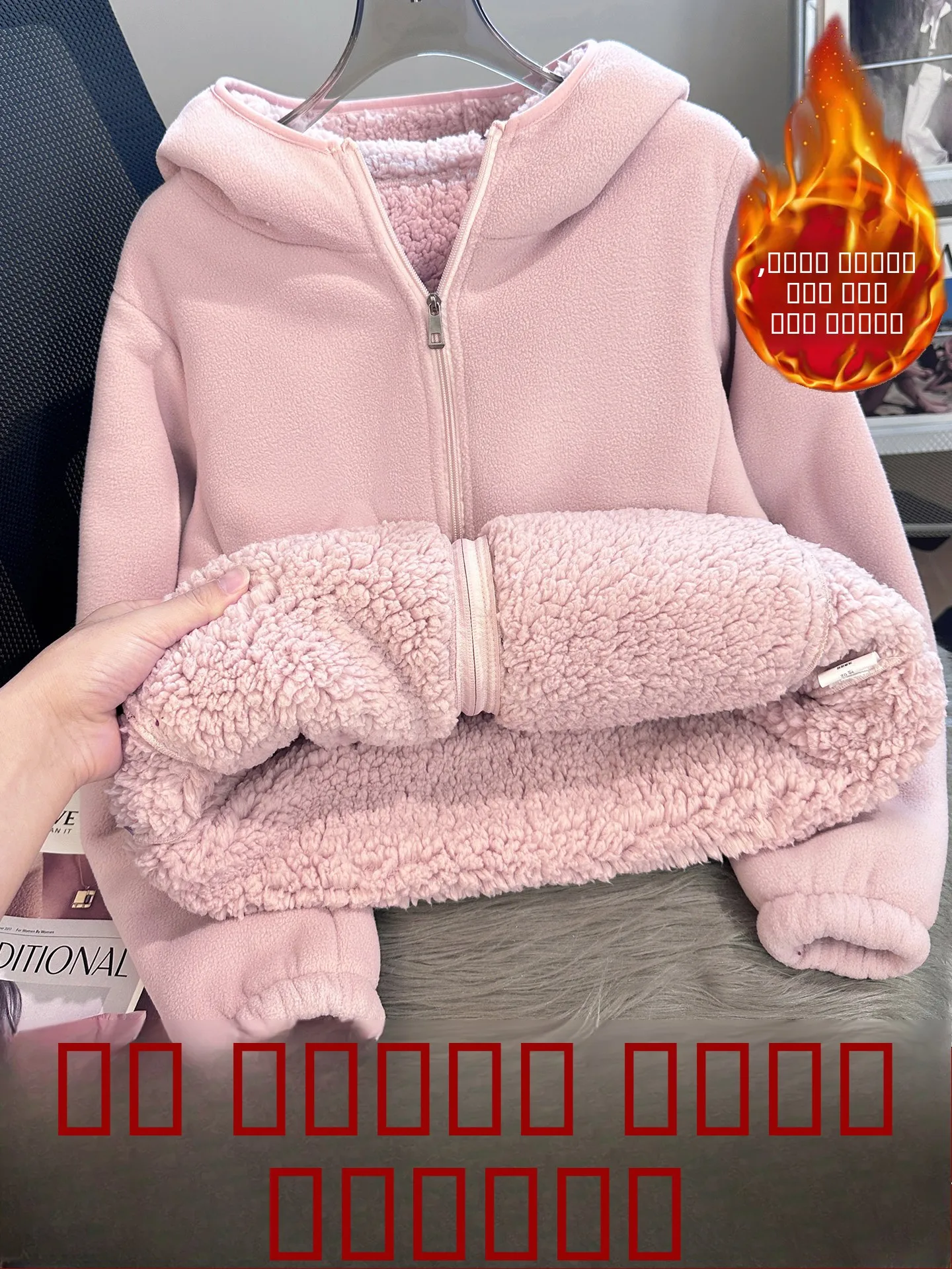 

Fce Lined Jaet Inner Vest Warmth Student School orm Northeast Parent Recommended Women's Faion Thiened Winter Coat