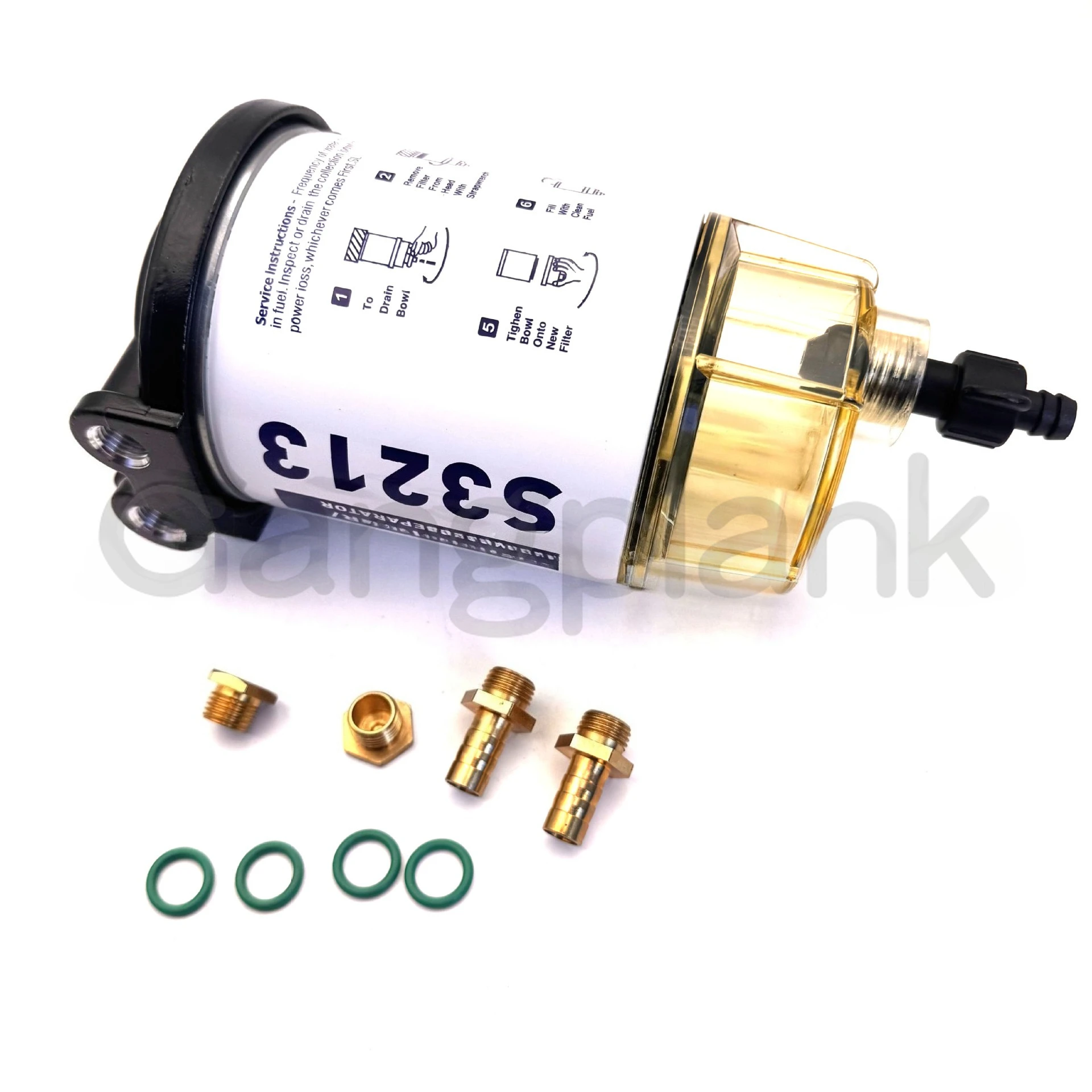 

Marine Outboard Motor Fuel Filter and Oil-water Separator for Suzuki Tohatsu Honda S3213 Assembly S3227 Assembly
