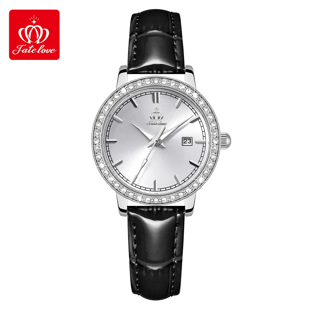 Fave love-女性用防水クォーツ時計,ファッショナブル,新品,fl903