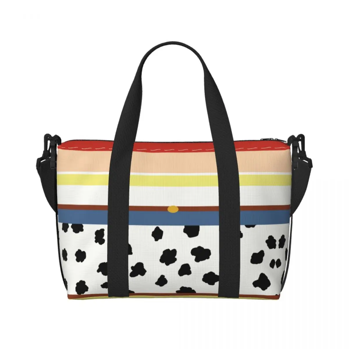 

Custom The Yodeling Cowgirl Tote Bag Women Large Capacity Cartoon Movie Gym Beach Shoulder Travel Bag
