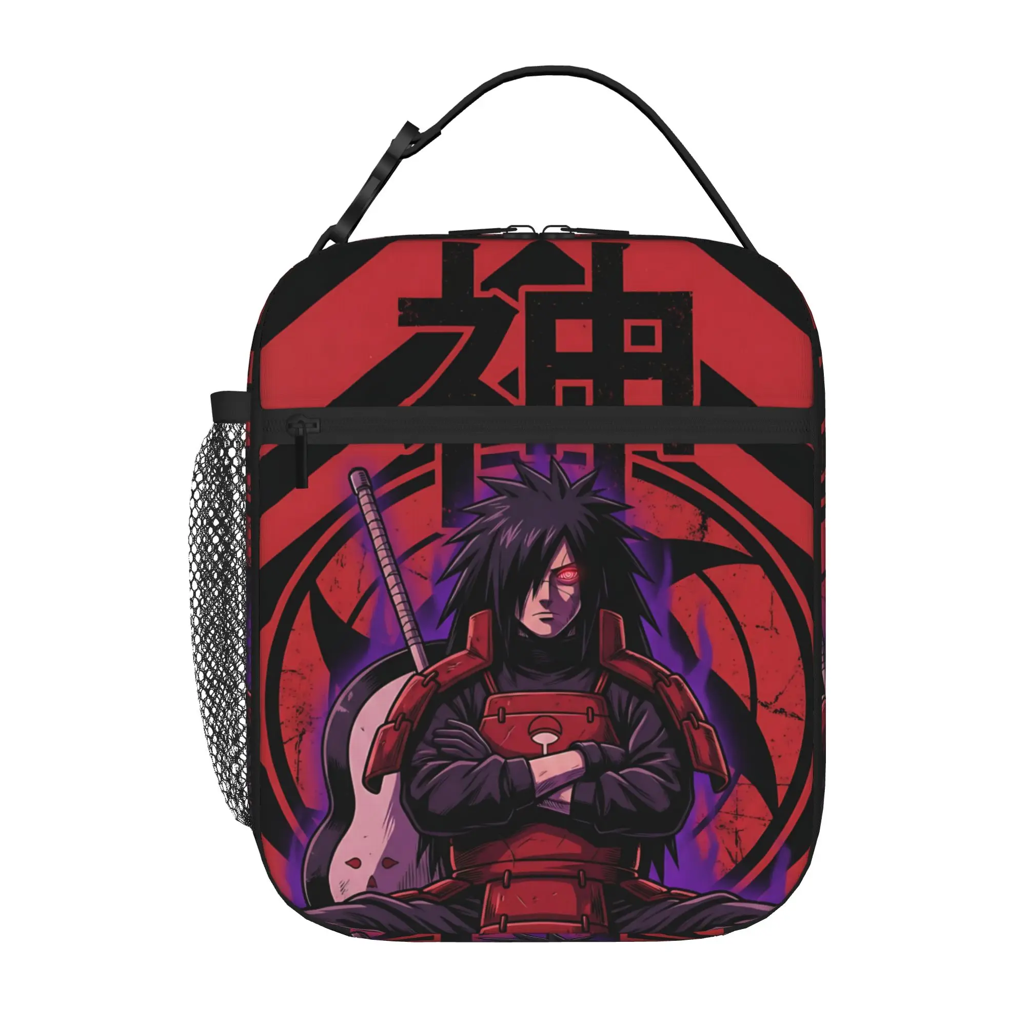 Naruto anime comic Insulated Lunch Bag Ice Pack Rice Bag  bolsa Student Bento Lunch Handbag Insulation