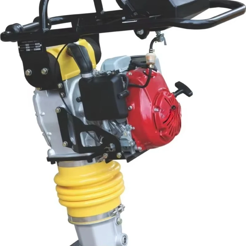 High Quality 4.0kw/5.5hp Vibratory Soil Compactor Machine Building Construction Earth Rammer with Core Engine for Tamping Soil
