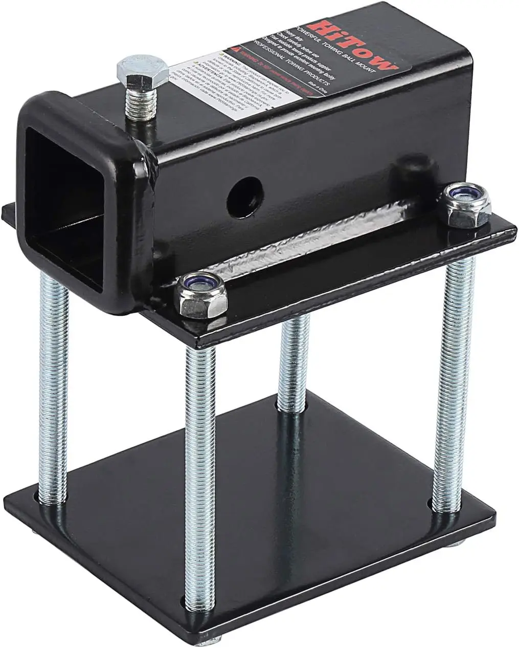 

RV Bumper Bike Rack Carrier Hitch Receiver Adapter for 4~4.5' Square RV Bumpers Bike Cargo Coachman