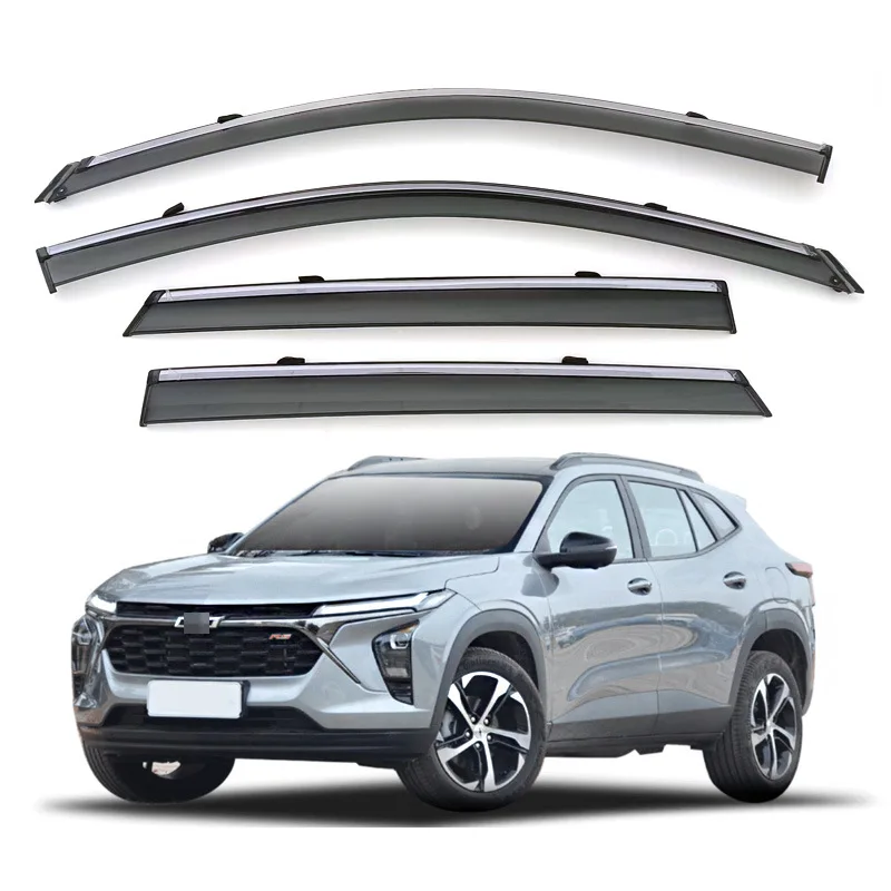 

Suitable for Chevrolet 2022 Star Milo Rain or Shine Seeker/Trax Window Deflectors