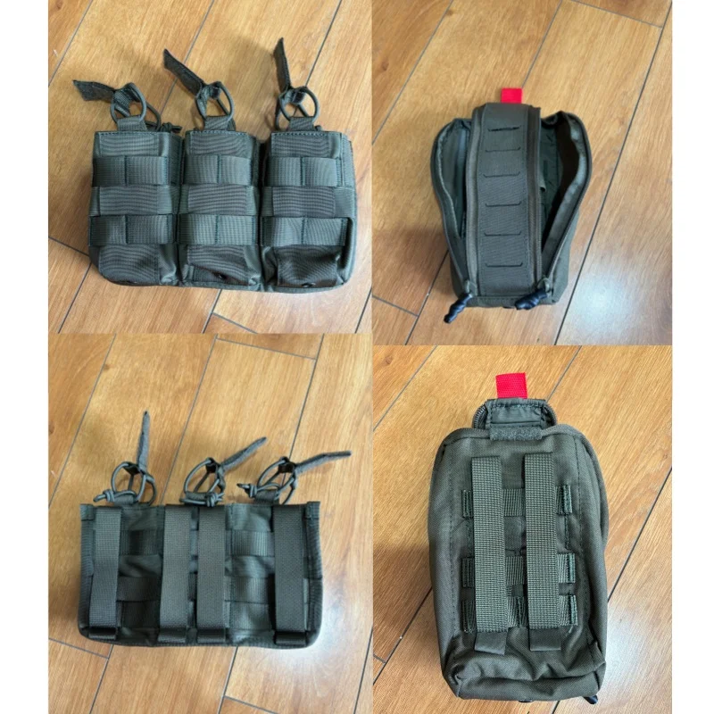 Без логотипа 1000D/500D Антикрасная тактическая подходящая сумка и плечевой ремень