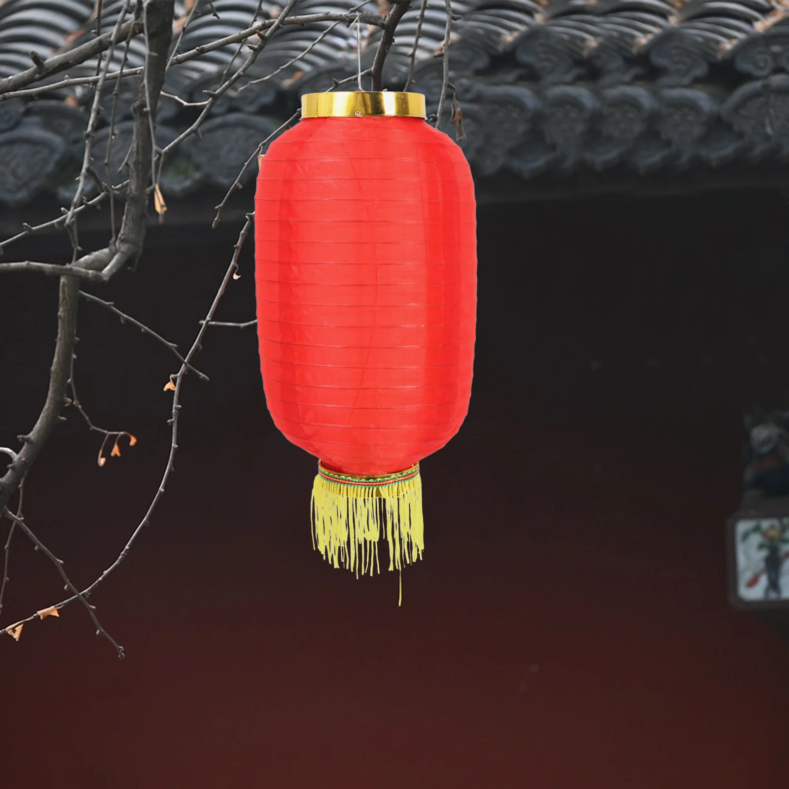 

Foldable Lantern Winter Melon Style Collapsible Fabric Lantern For Outdoor Indoor Festival Decor New Year Celebration