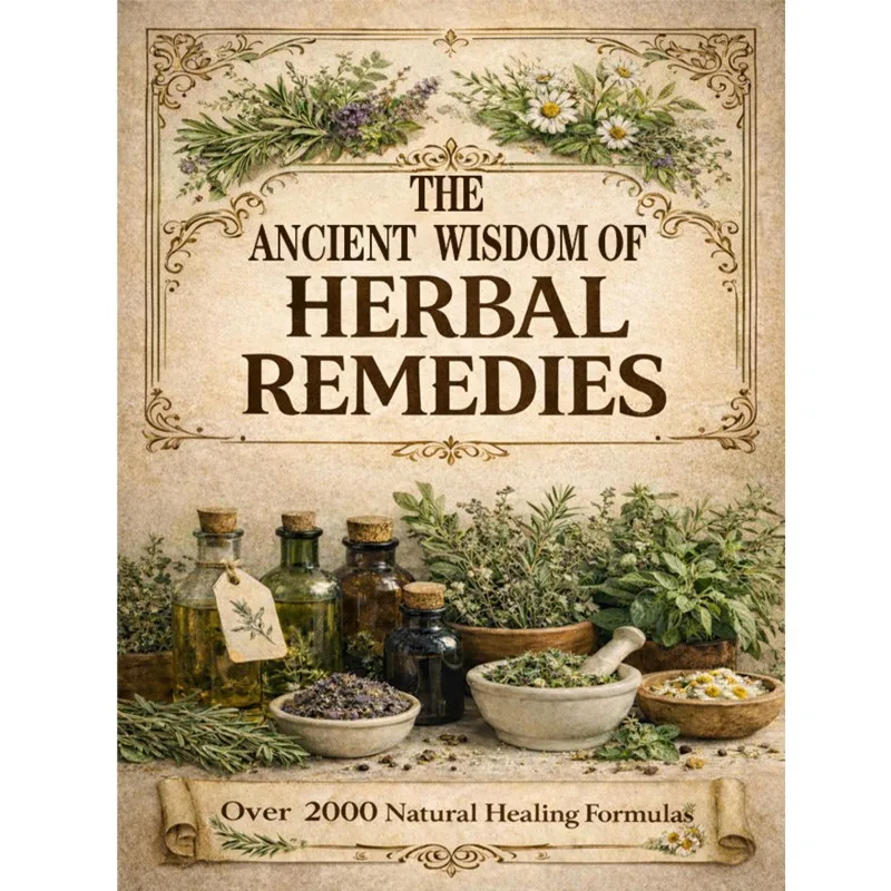 The Lost Art of Herbal Healing: Tinctures, Teas, and Rituals for Stress, Sleep, Digestion, and Restoring Natural Balance