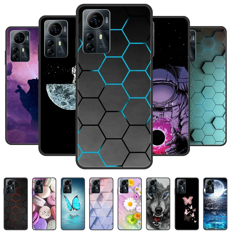 Capa de telefone para zte blade v41 casos inteligentes a7050 capa de silicone macio para zte blade v41 caso de moda inteligente v41smart 2023 coques