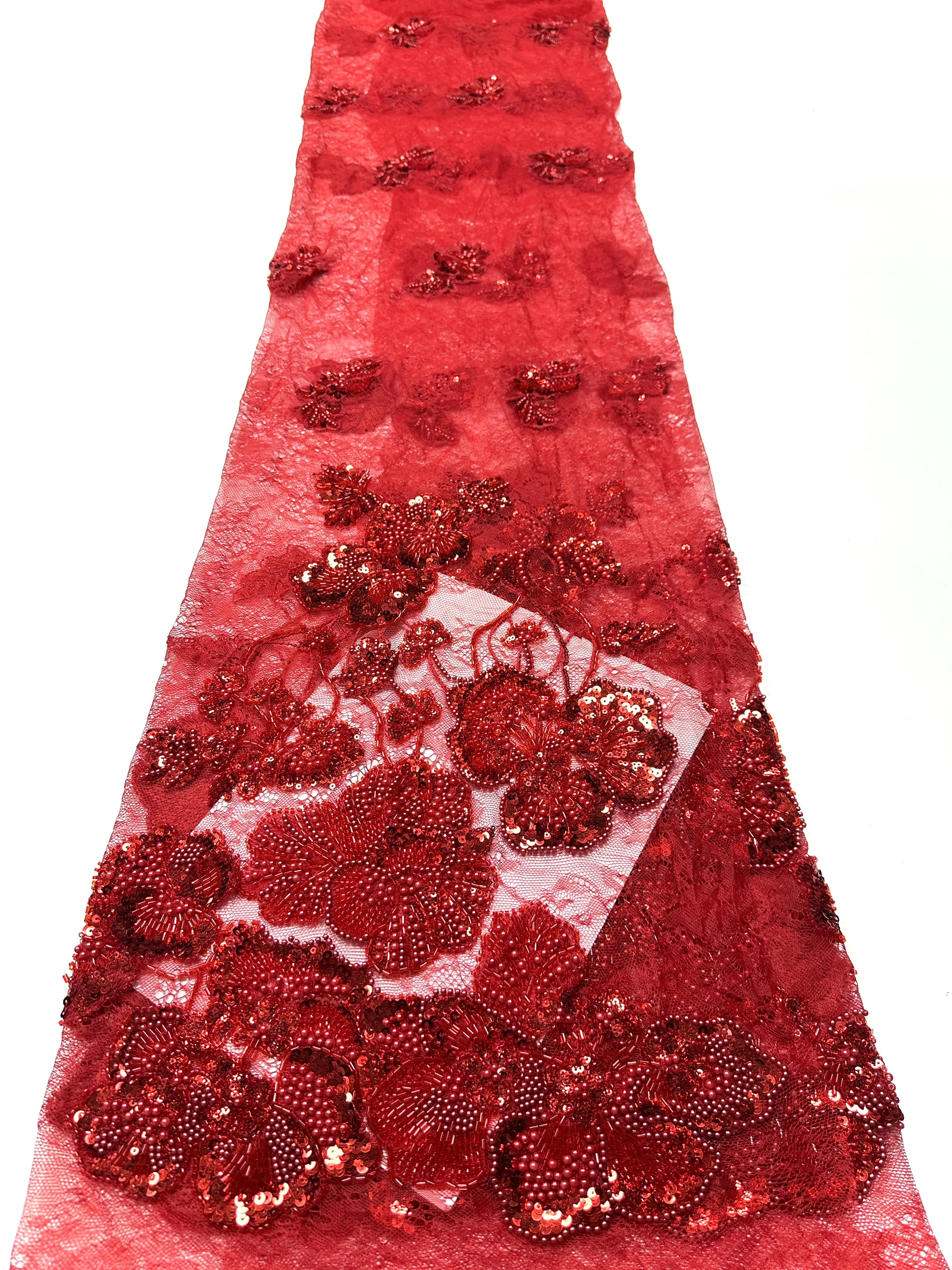 

Африканская кружевная ткань с бисером, 2026, красивая французская кружевная ткань, сетка, нигерийская кружевная ткань с блестками для женщин, свадебное платье