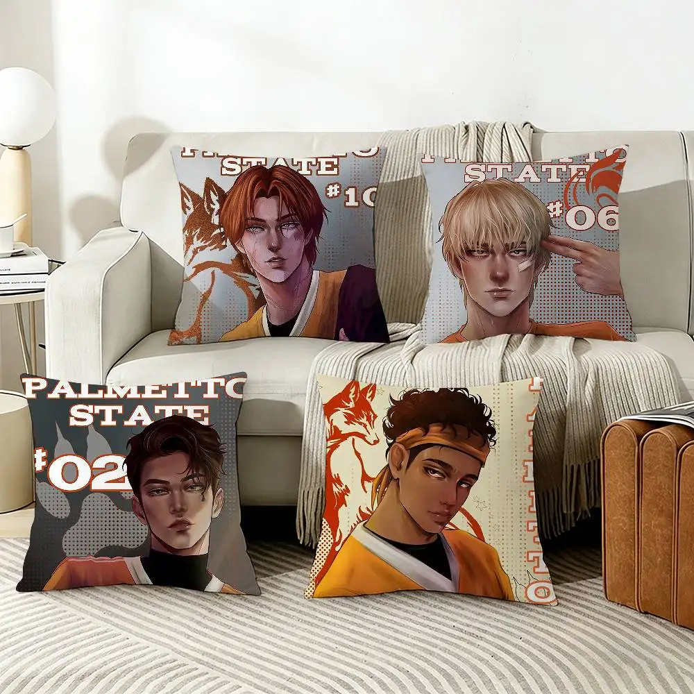 

The F-Foxhole C-Court Book Pillow Case Living Room Sofa Cushion Cover Suitable For Home Bedroom Room Decoration