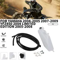 Tanque de Agua de Refrigeración para Yamaha YFZ450 2004-2005, 2007-2009, Edición Limitada 2004, 2005-2008, Accesorios de Motocicleta de Plástico