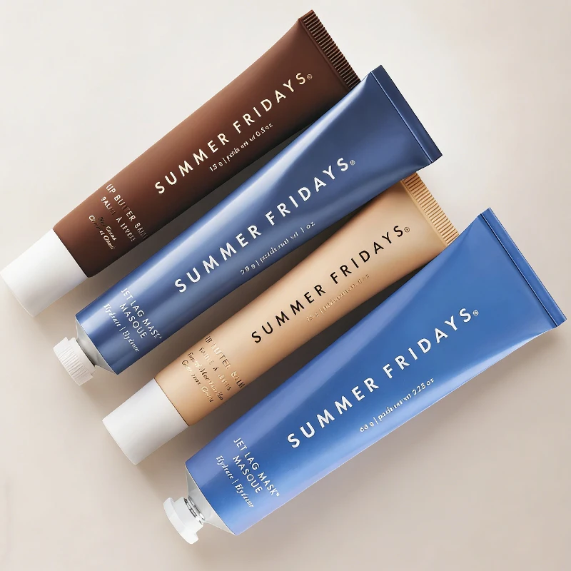 Summer Fridays Mild Repair Hautpflege Jet Lag Maske The Holiday Trio Set Lippenbalsam-Set Hot Cocoa Toasted Marshmallow Lipgloss