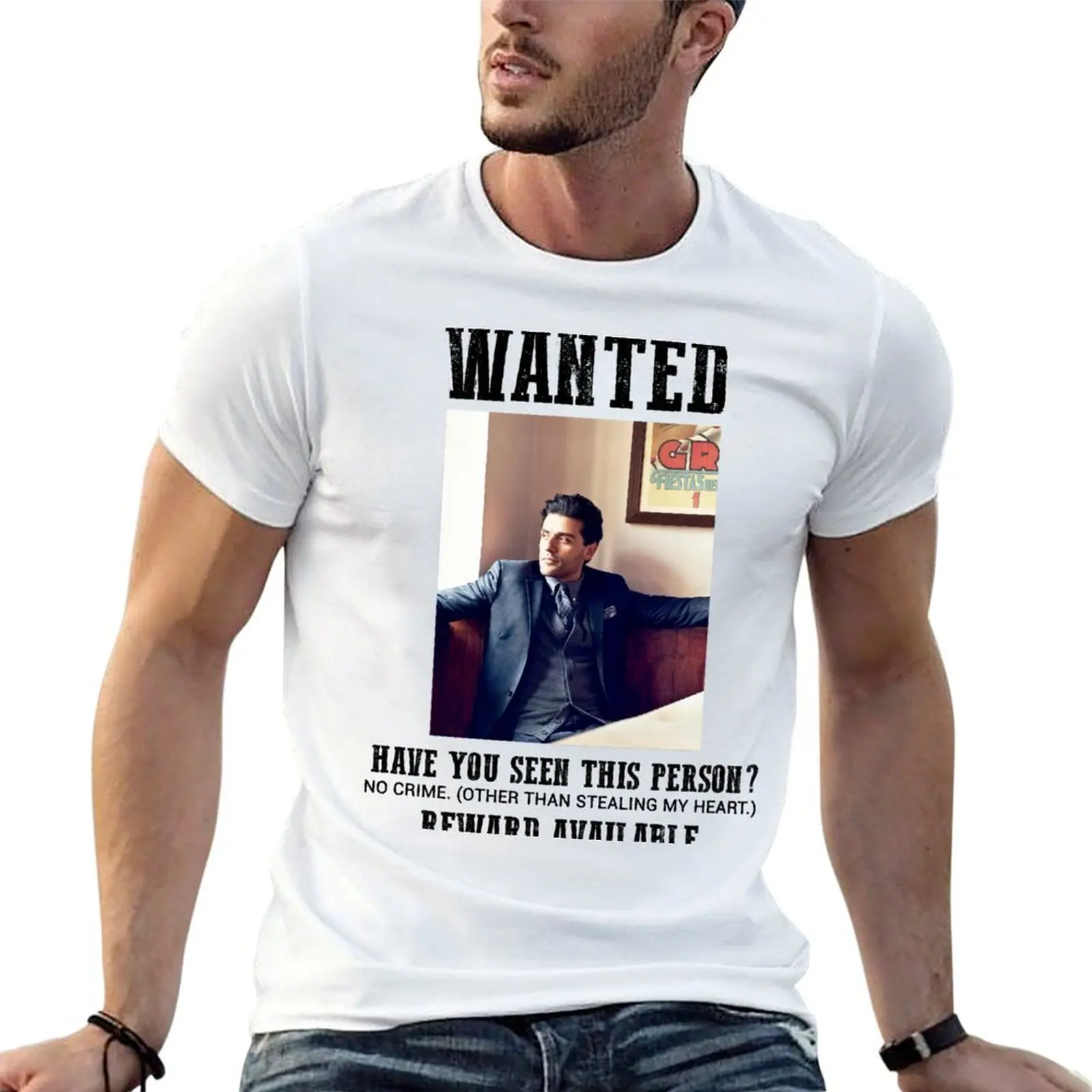 

wanted: oscar isaac T-Shirt man t shirts for men t shirts for man pack cotton t shirt for man T-shirt