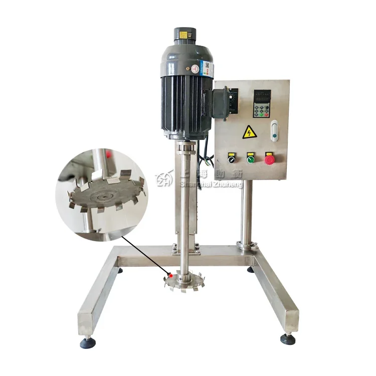 Factory Price High-Speed Electric Lift Homogenizer Frequency Control Lab Pump Motor High-Speed Paint Dosing Dispersing Machine