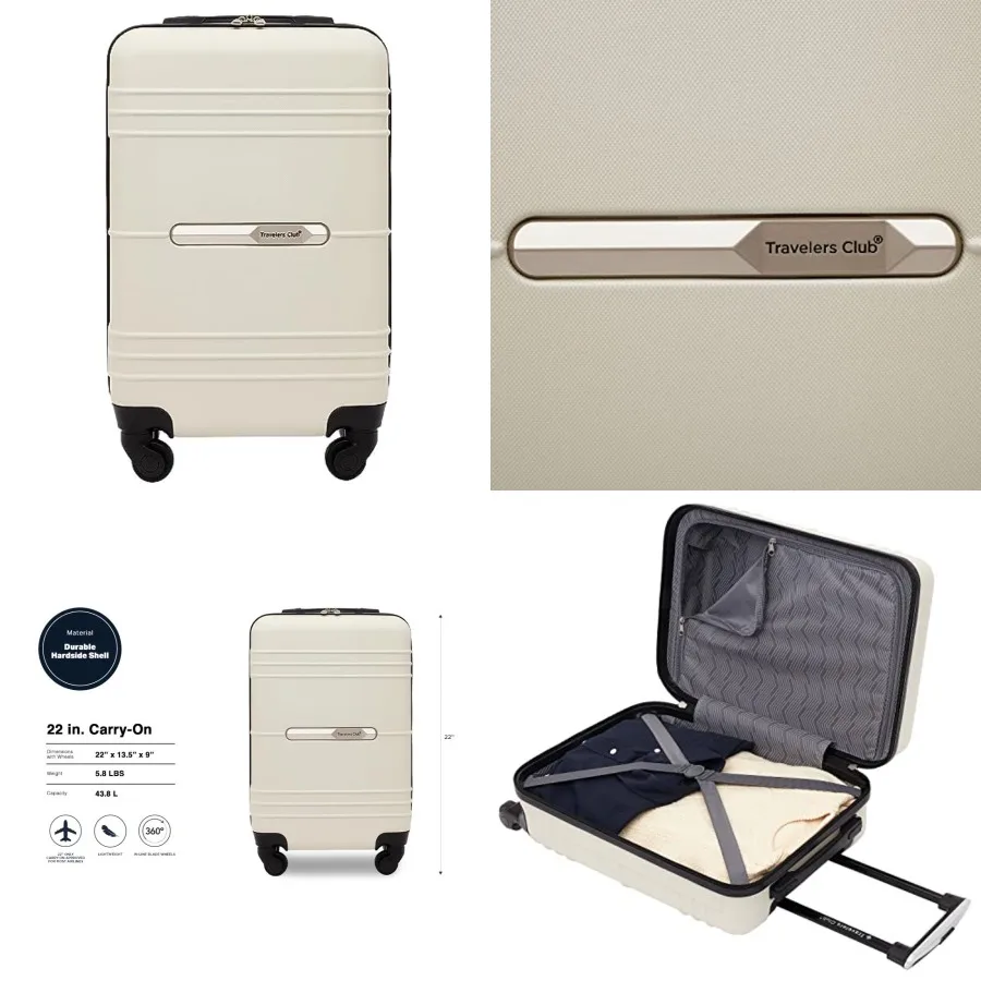 

22" Richmond Spinner Carry-On Luggage