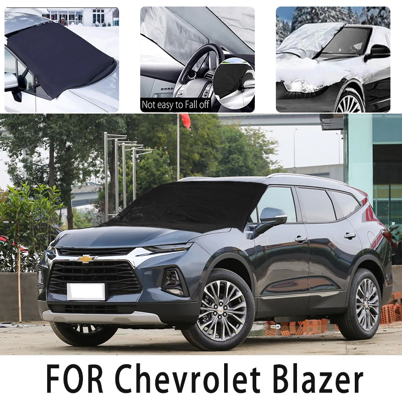 

Carsnow cover front coverforChevroletBIazersnowprotection heat insulation shade Sunscreen wind Frost prevention car accessories