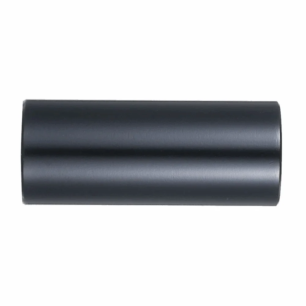 60mm Length Guitar Slide Bar 304 Stainless Steel Black Finger Slide Accessory Smooth Surface String Instrument Slide