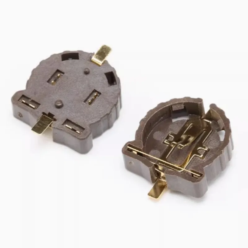 

100 шт. SMD CR1220 Держатель батареи Разъем батареи BS-1220-2 Разъем батареи