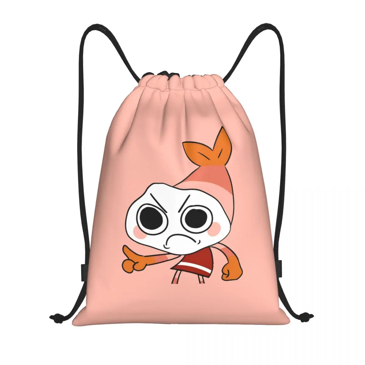 

Dandy's World Shrimpo Game Drawstring Backpack Sports Gym Bag String Sackpack for Cycling