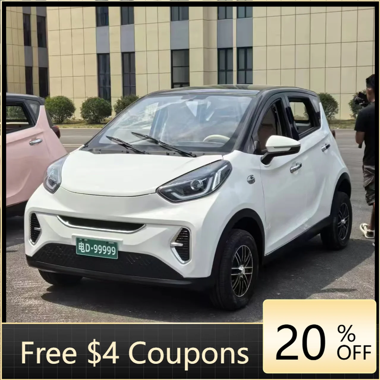 Yzhgb2025 new luxury electric four-wheeler, 4500 watts power 4-seat luxury interior, made in China
